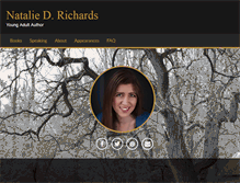 Tablet Screenshot of nataliedrichards.com